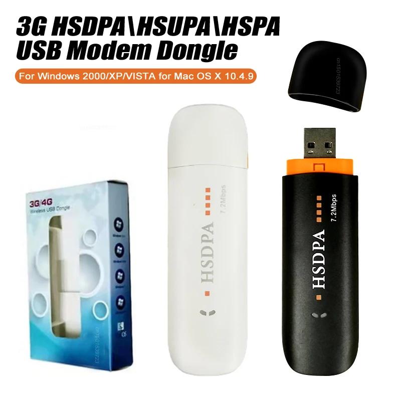 3G HSDPA USB ƽ 7.2Mbps HSUPA USB   SIM  HSPA ͳ , Windows 2000/XP/VISTA for Mac OS X 10.4.9